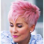 Classic pixie cut in pink (1)